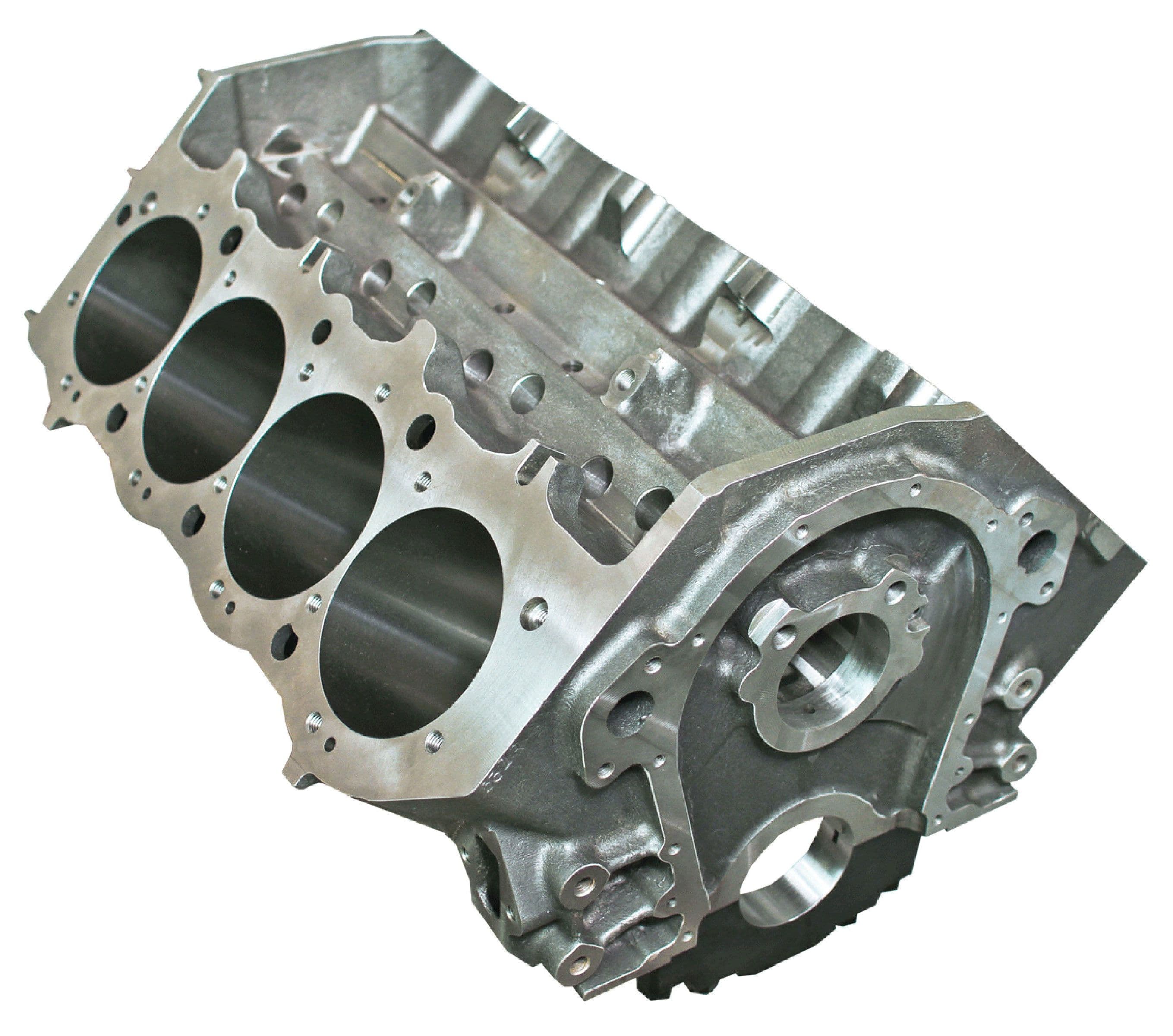 DART 4.250" Bore, 9.8" Deck, STD Mains Dart Dart Big M2 Cast Iron BB Chev Engine Block with 4-Bolt Steel Cap DA31213344 SR