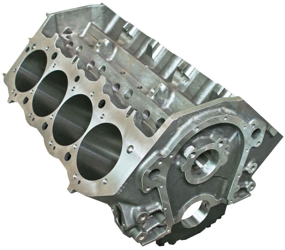 DART 4.600" Bore, 10.2" Deck, STD Mains Dart Dart Big M2 Cast Iron BB Chev Engine Block with 4-Bolt Steel Cap DA31213654 SR