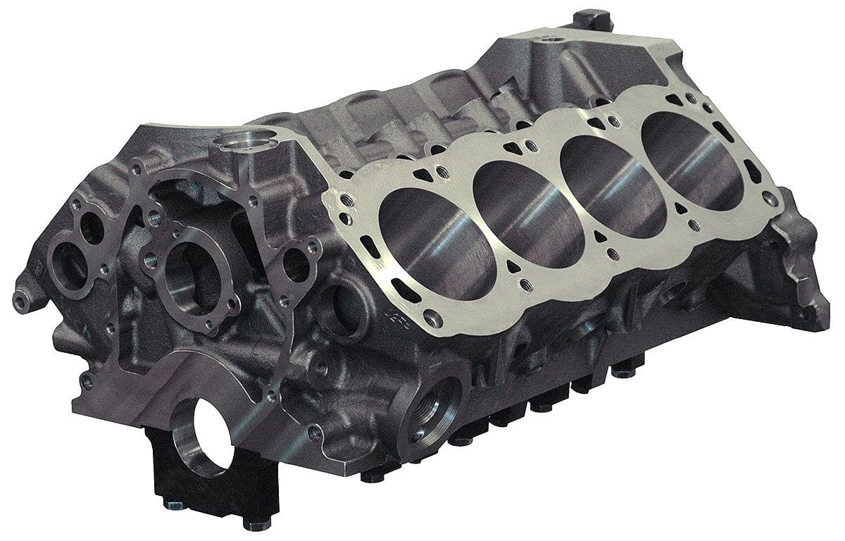 DART Dart Ford Windsor SHP Engine Block, 4.000" Bore, 302W Mains, 8.200" Deck DA31374175 SR