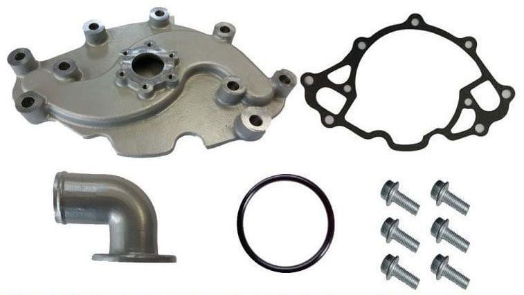 DC Suit SB Ford Windsor 289-302-351 (Non EFI) Davies Craig EWP Header Adaptor Kit DC8640 SR