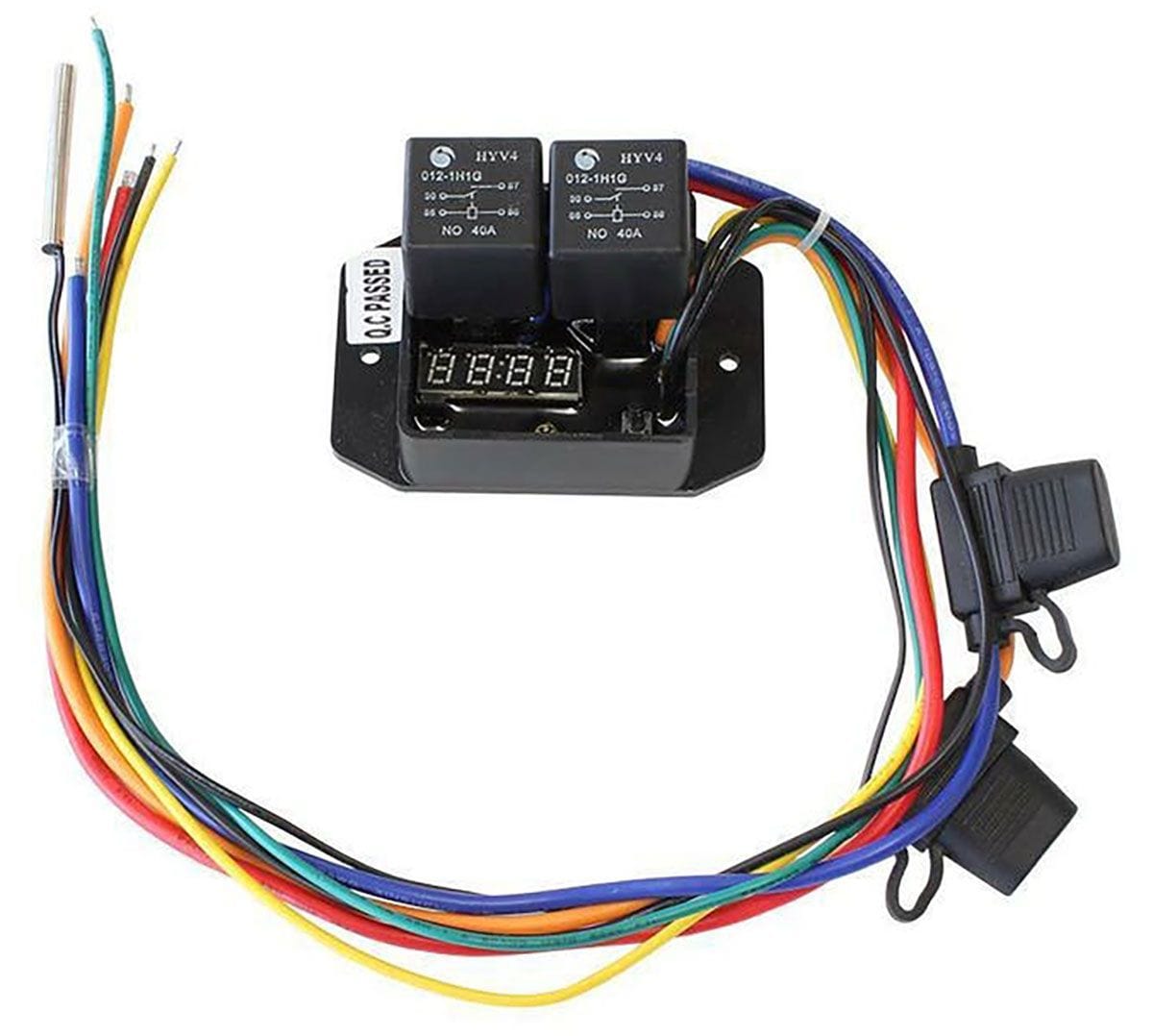 DC Use with electric thermo fans & Electric Water Pumps Davies Craig Digital Thermatic Fan Switch DC0444 SR