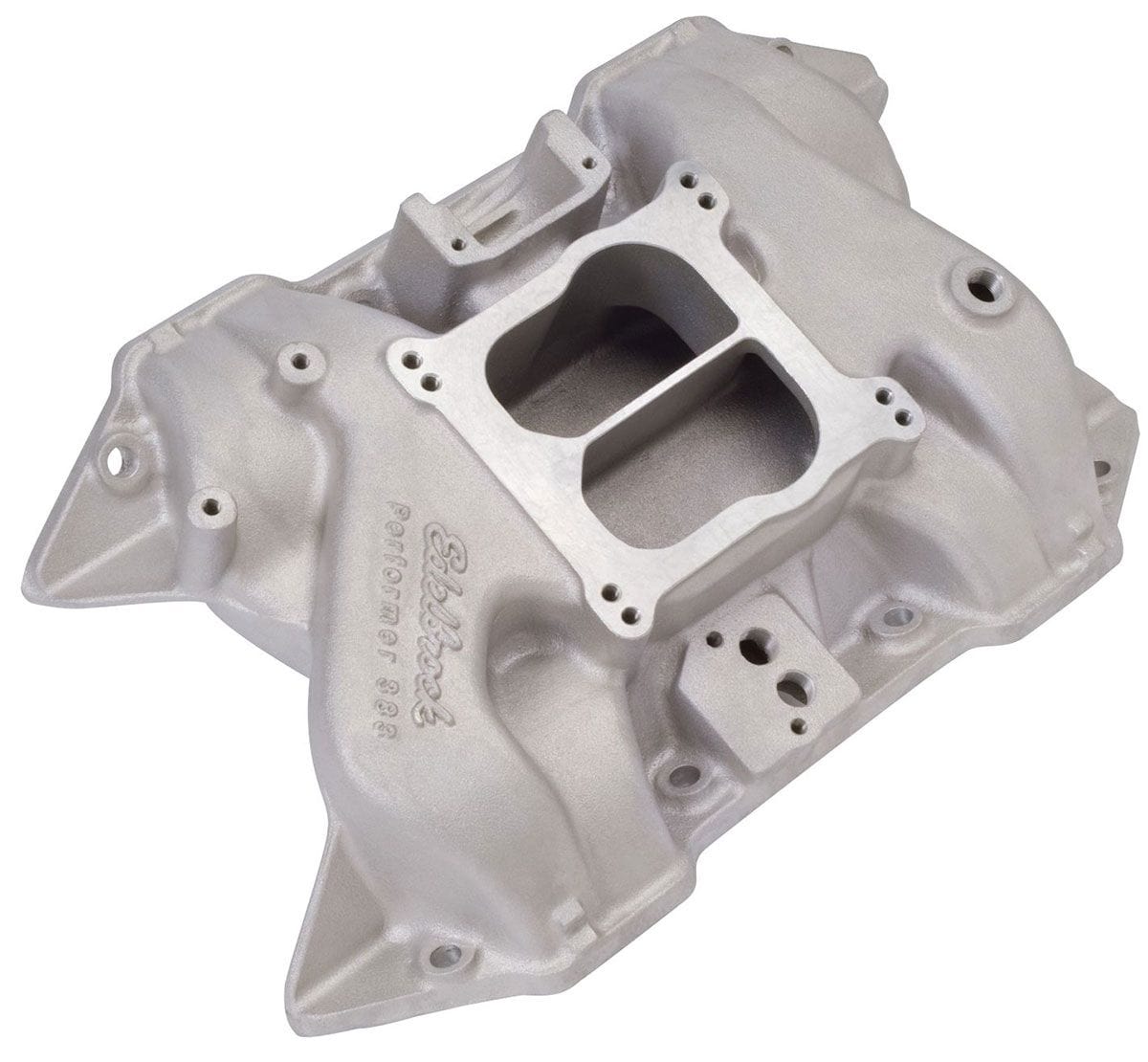 EDELBROCK BB Chrysler 361-400, Idle - 5500 rpm, Dual Plane, EGR/non-EGR Edelbrock Performer 383 Intake Manifold ED2186 SR