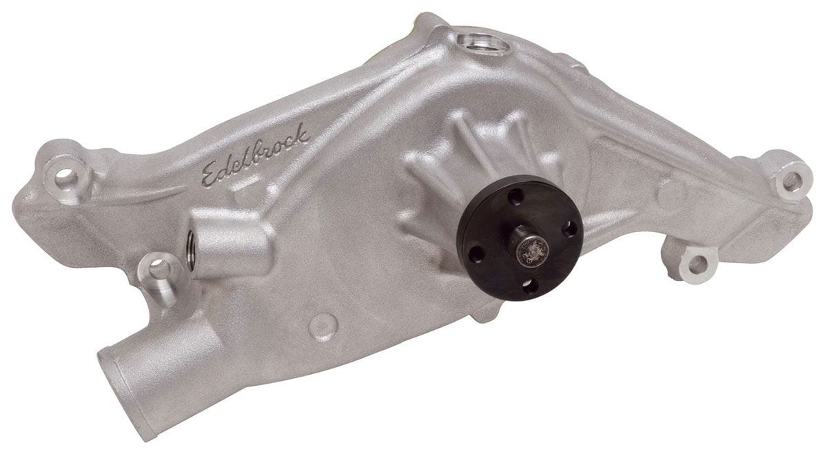 EDELBROCK Chevy 348-409, 5/8" pilot shaft Edelbrock Victor Series Aluminium Water Pump ED8858 SR