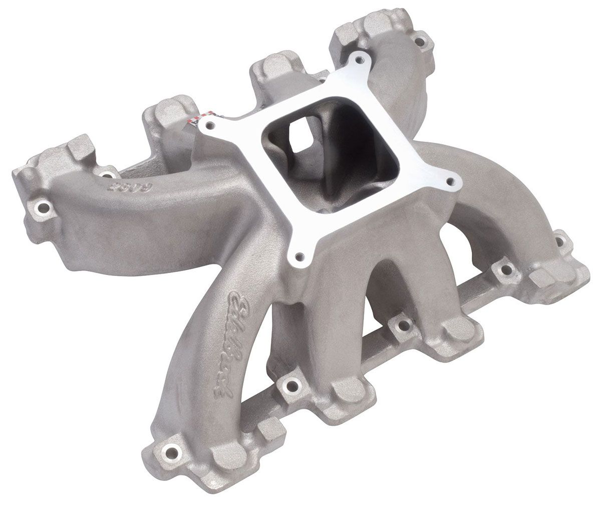EDELBROCK Chevy LS1-LS2, for use with carburettor, 3500-8000 rpm Edelbrock Super Victor LS1 Intake Manifold ED28097 SR