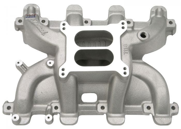 EDELBROCK Chevy LS1-LS6, 1500-6500 rpm, manifold only Edelbrock Performer RPM Intake Manifold ED71187 SR