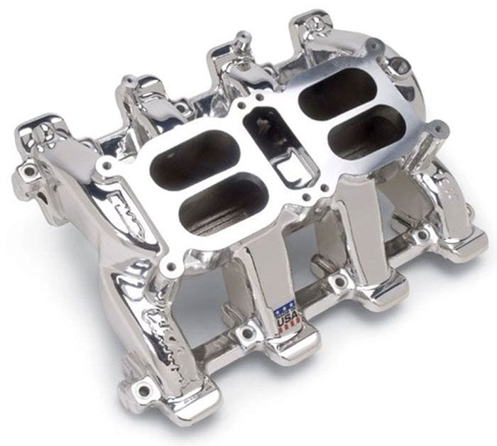 EDELBROCK Chevy LS1-LS6, 1500-6500 rpm, w/Timing Control Module for 24 tooth re Edelbrock RPM Air-Gap Dual-Quad Intake Manifold - EnduraShine finish ED75184 SR