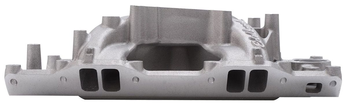 EDELBROCK Chrysler 318 & 360 1992- on, Dual Plane, 1500-6500 rpm Edelbrock Performer RPM Air-Gap Intake Manifold ED7577 SR