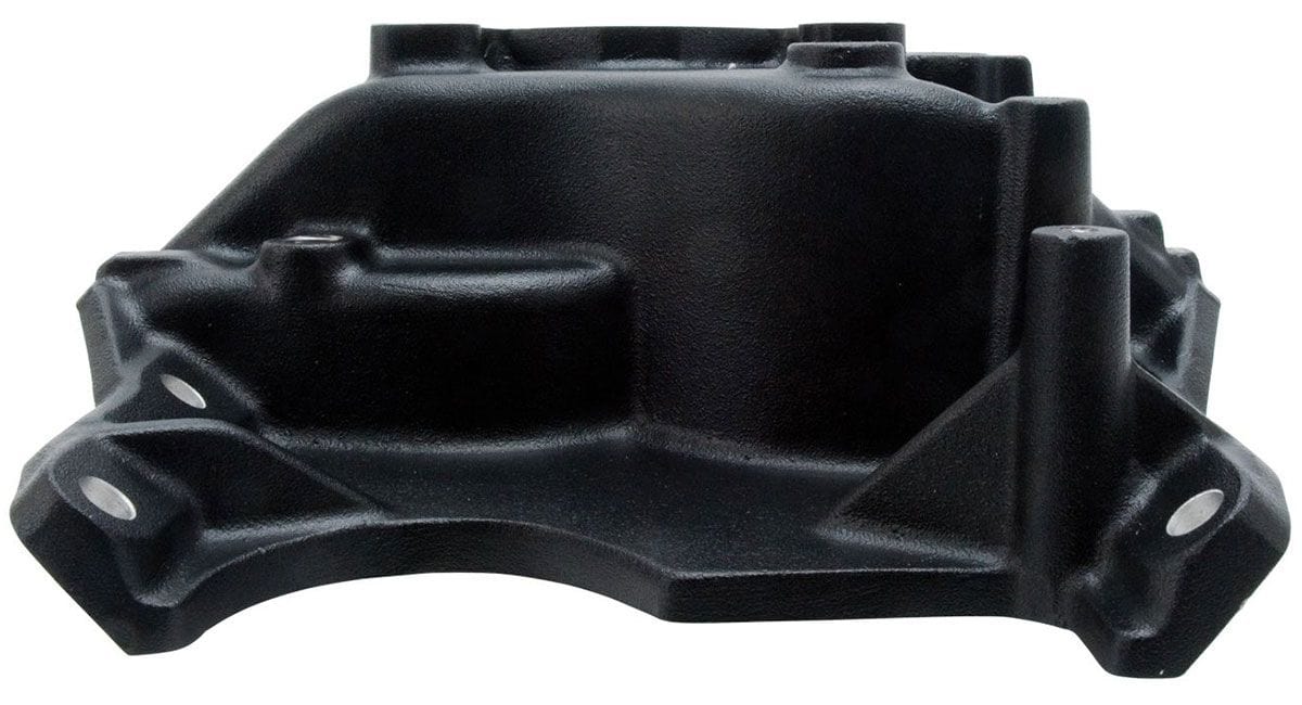EDELBROCK Chrysler 318-360, Idle - 5500 rpm, Dual Plane, non-EGR, Black Finish Edelbrock Performer Intake Manifold ED21763 SR