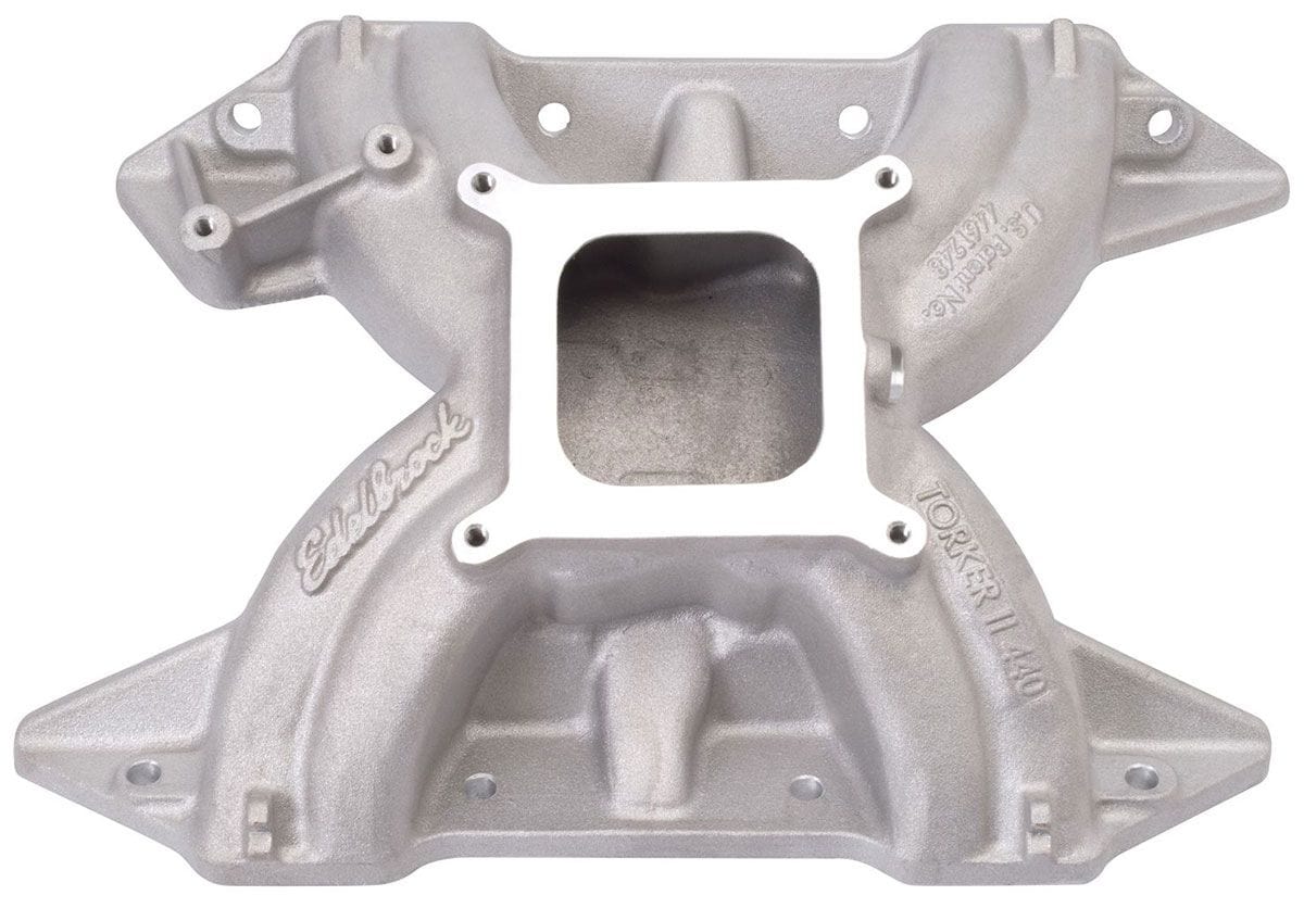 EDELBROCK Chrysler 413-440, 2500-6500 rpm, non-EGR Edelbrock Torker II Intake Manifold ED5091 SR