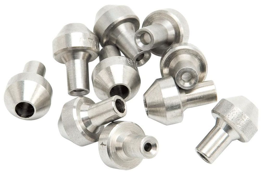 EDELBROCK CNC machined Stainless Steel, .090", Each Edelbrock Nitrous Taper Face Jets ED73090 SR