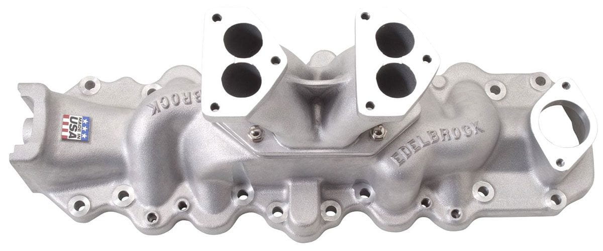 EDELBROCK Designed for Ford and Mercury engines made from 1938 to 1948. Edelbrock Ford Flathead Slingshot Manifold ED1103 SR