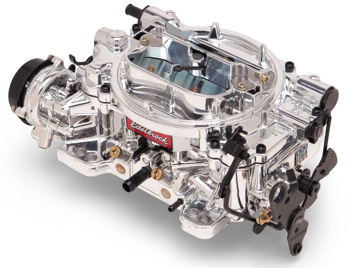 EDELBROCK Electric choke, EnduraShine finish, Moderate high performance street Edelbrock 650 CFM Thunder AVS Series Carburettor ED18064 SR