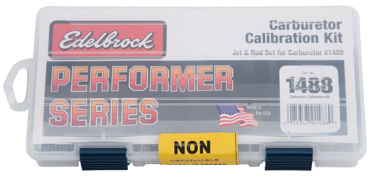 EDELBROCK For ED1409 Edelbrock Calibration Kit for Performer Series Carburettors ED1488 SR