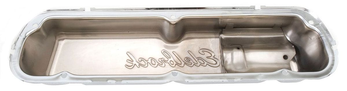 EDELBROCK Ford 260-289-302 W (not Boss) and 351W, 3.7" overall height Edelbrock Signature Series Chrome Valve Covers ED4460 SR
