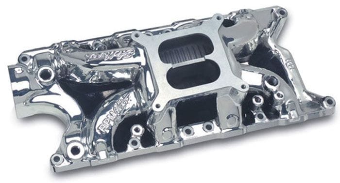 EDELBROCK Ford 289-302W, 1500-6500 rpm Edelbrock RPM Air-Gap Intake Manifold - EnduraShine finish ED75214 SR