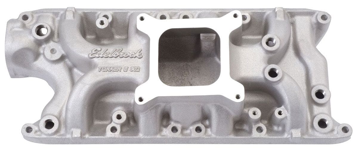 EDELBROCK Ford 289-302W, 2500-6500 rpm, non-EGR Edelbrock Torker II Intake Manifold ED5021 SR