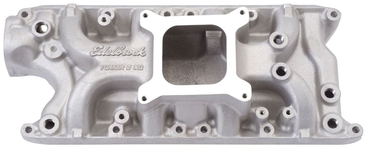 EDELBROCK Ford 289-302W, 2500-6500 rpm, non-EGR Edelbrock Torker II Intake Manifold ED5021 SR