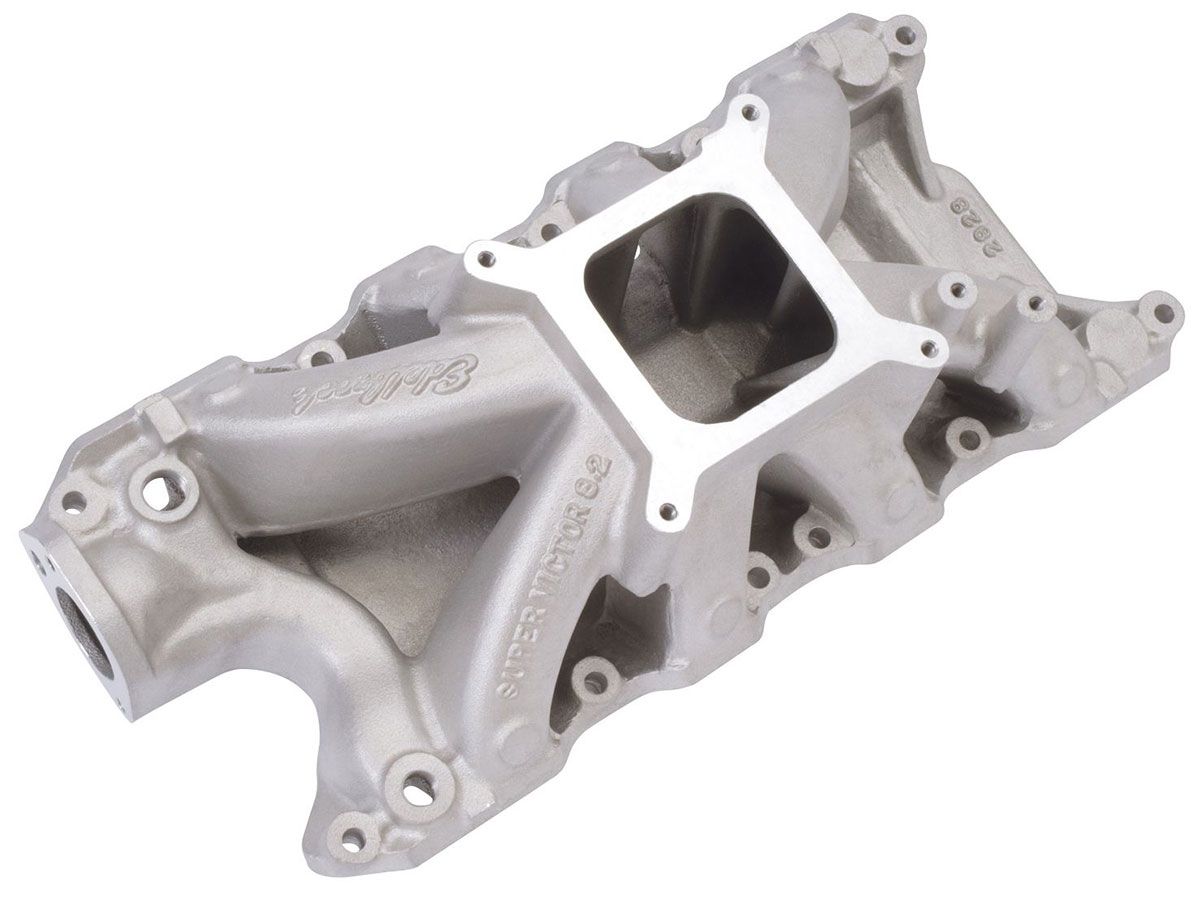 EDELBROCK Ford 289-302W, 4500-9000 rpm Edelbrock Super Victor 8.2 Intake Manifold ED2928 SR