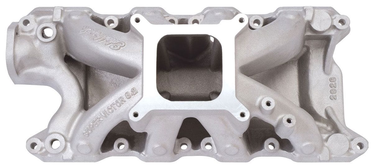 EDELBROCK Ford 289-302W, 4500-9000 rpm Edelbrock Super Victor 8.2 Intake Manifold ED2928 SR