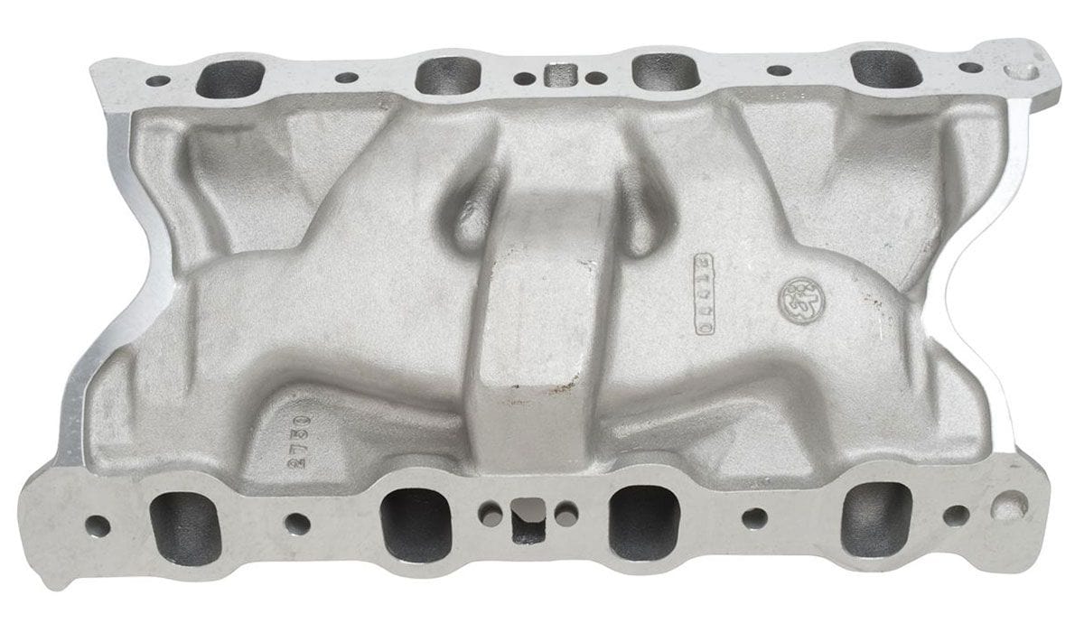 EDELBROCK Ford 302-351C 2V, Idle - 5500 rpm, Dual Plane, non-EGR Edelbrock Performer 351-2V Intake Manifold ED2750 SR