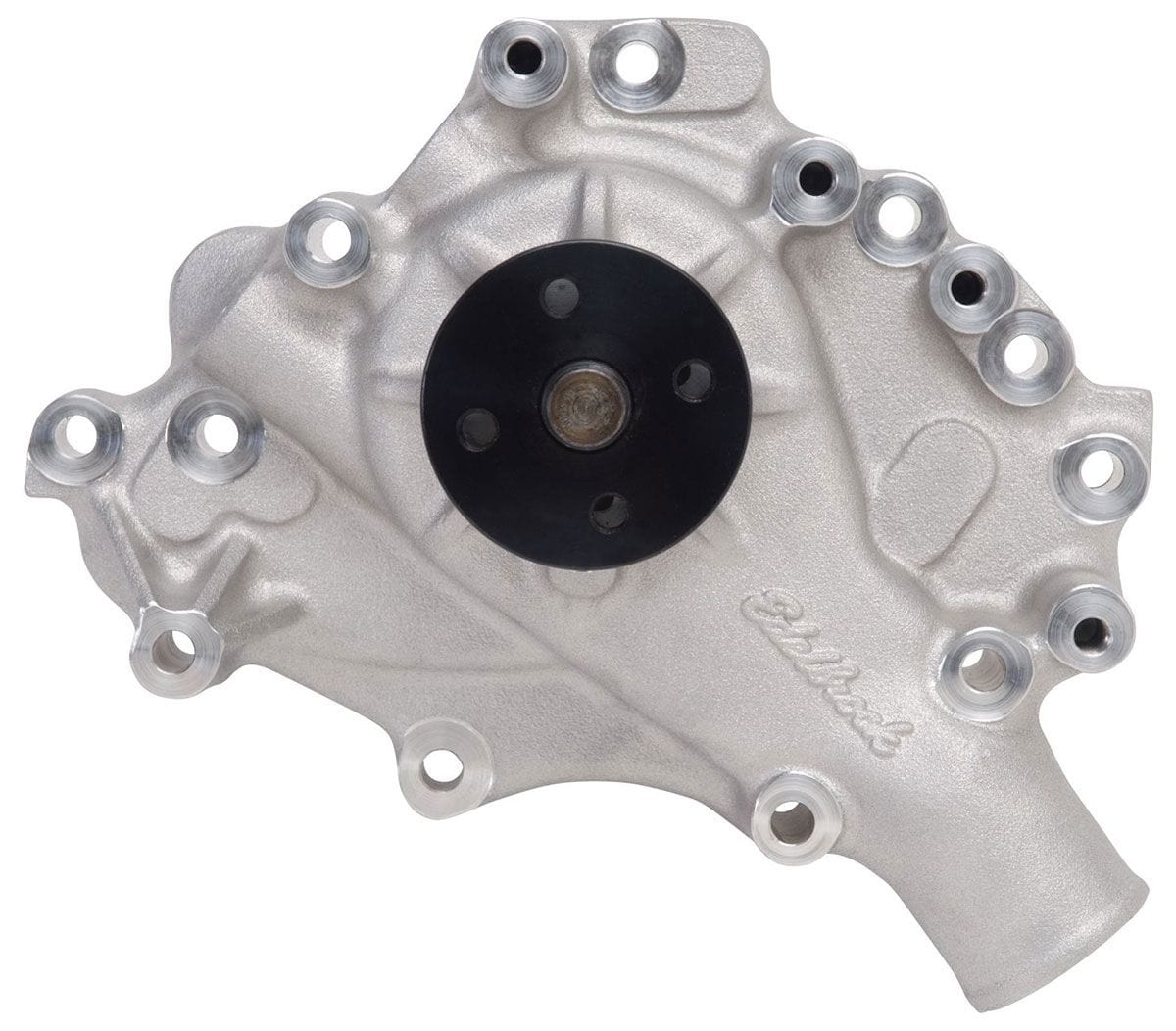 EDELBROCK Ford 302-351C, Left Hand Inlet with no back plate, 5/8" pilot shaft Edelbrock Victor Series Aluminium Water Pump ED8844 SR