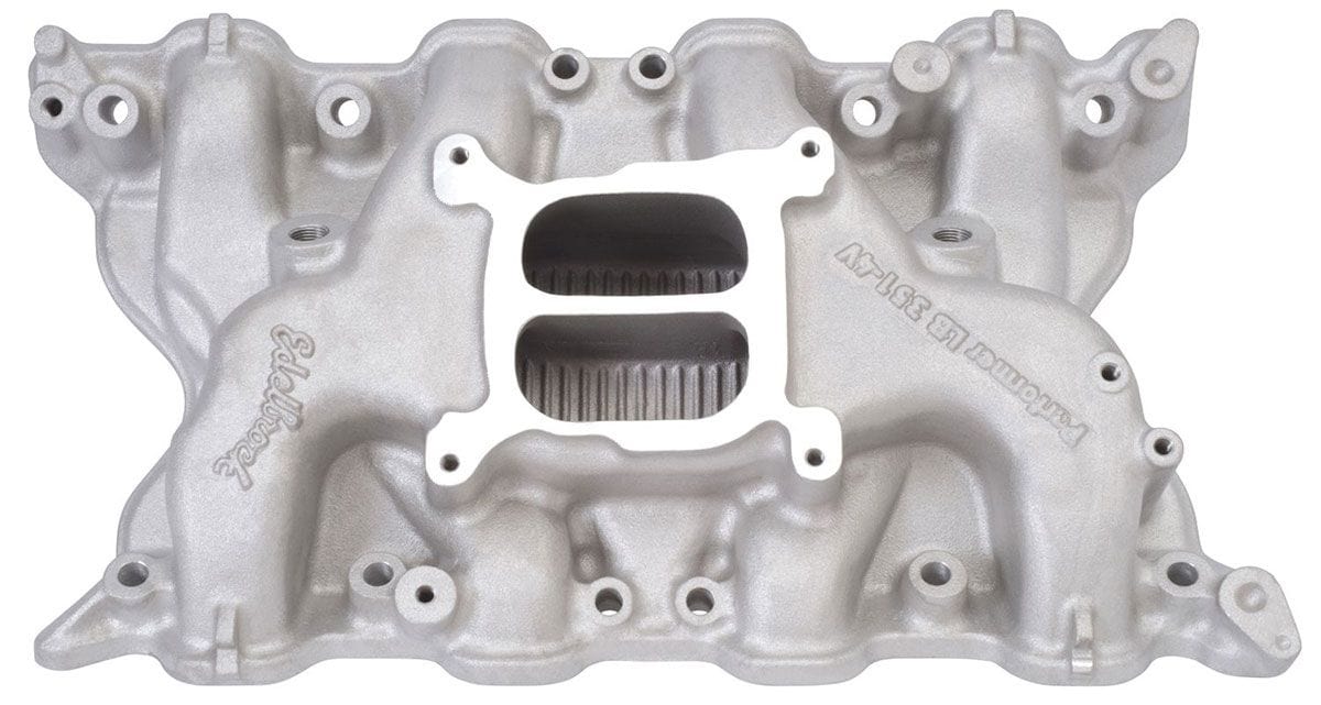 EDELBROCK Ford 351C 4V, Idle - 5500 rpm, Dual Plane, non-EGR Edelbrock Performer 351-4V Intake Manifold ED2665 SR
