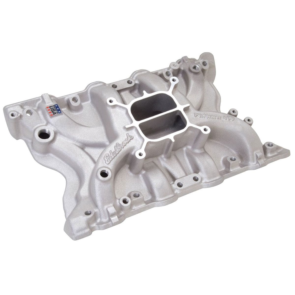 EDELBROCK Ford 351M-400, Idle - 5500 rpm, Dual Plane, non-EGR Edelbrock Performer Intake Manifold ED2171 SR