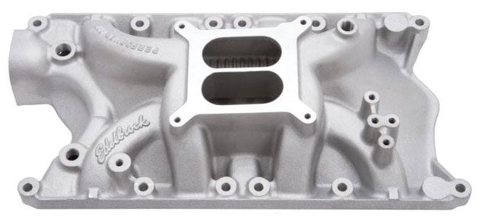 Edelbrock Ford 351W, 1500 to 6500 rpm, with Cleveland heads Edelbrock Performer RPM Intake Manifold ED7183 SR