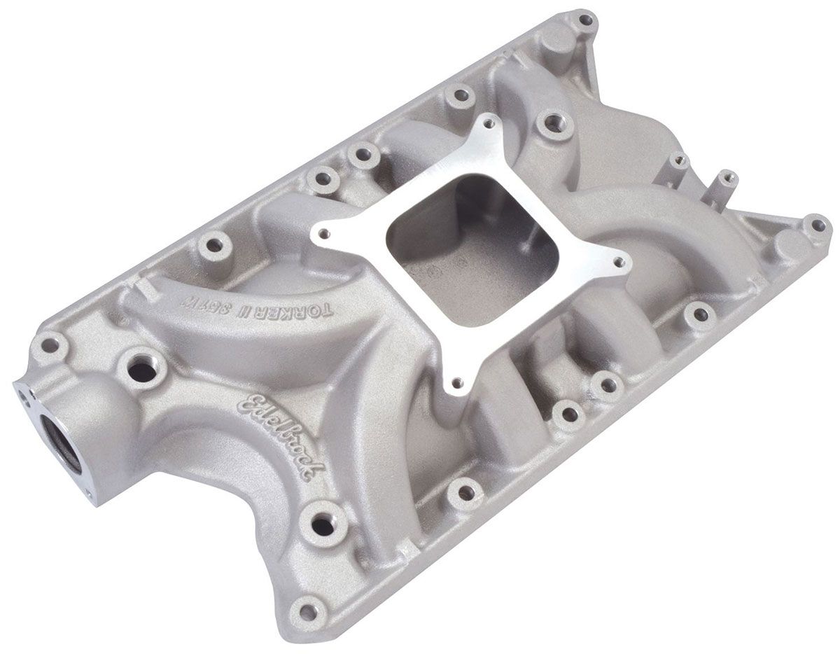 EDELBROCK Ford 351W, 2500-6500 rpm, non-EGR Edelbrock Torker II Intake Manifold ED5081 SR