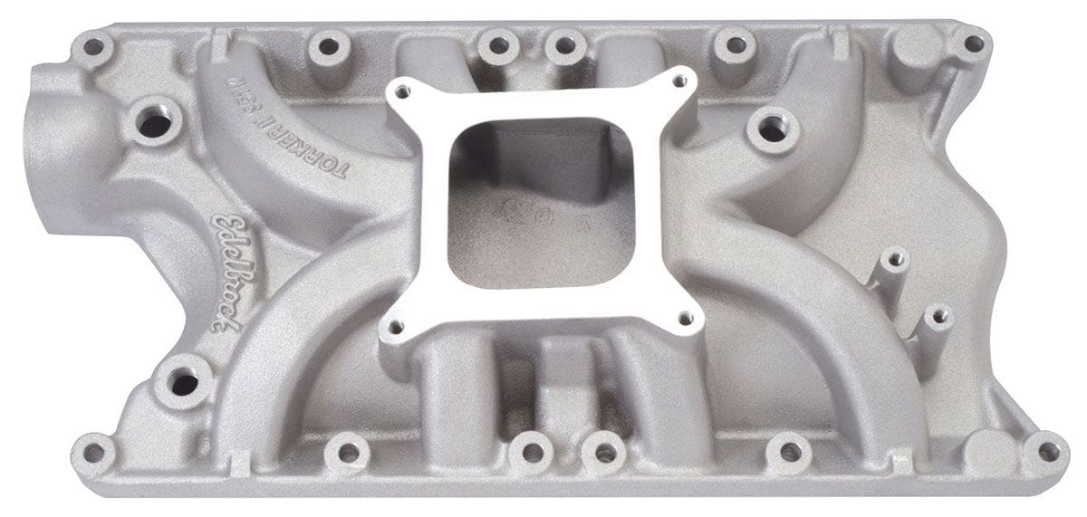EDELBROCK Ford 351W, 2500-6500 rpm, non-EGR Edelbrock Torker II Intake Manifold ED5081 SR