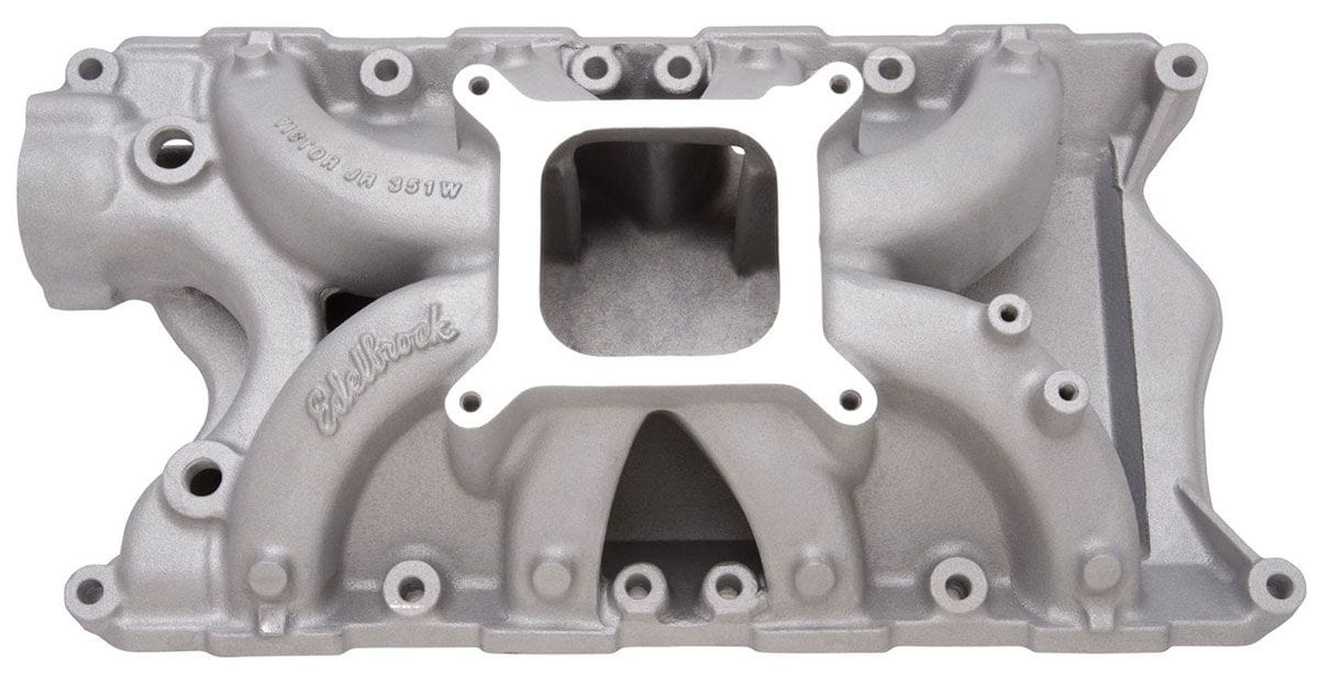 EDELBROCK Ford 351W with 9.5" deck, 3500-7500 rpm Edelbrock Victor Jr. 351W Intake Manifold ED2981 SR