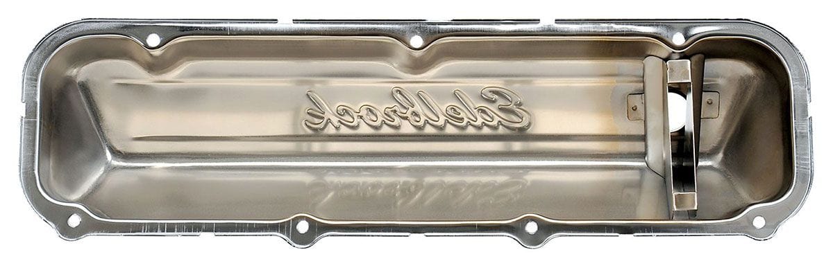 EDELBROCK Ford 429-460, 3.6" overall height Edelbrock Signature Series Chrome Valve Covers ED4463 SR