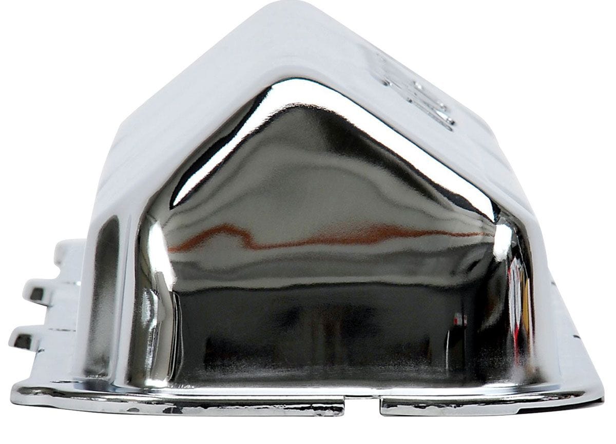 EDELBROCK Ford 429-460, 3.6" overall height Edelbrock Signature Series Chrome Valve Covers ED4463 SR