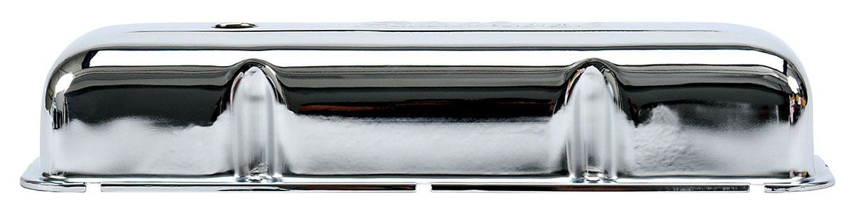 EDELBROCK Ford FE 352-360-390-406-410-427-428 '58-76, 3.9" overall height Edelbrock Signature Series Chrome Valve Covers ED4462 SR