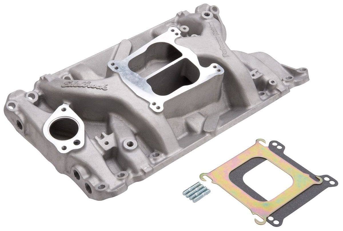 EDELBROCK Holden 253-308, Idle - 5500 rpm, Dual Plane, non-EGR Edelbrock Performer Intake Manifold ED2194 SR