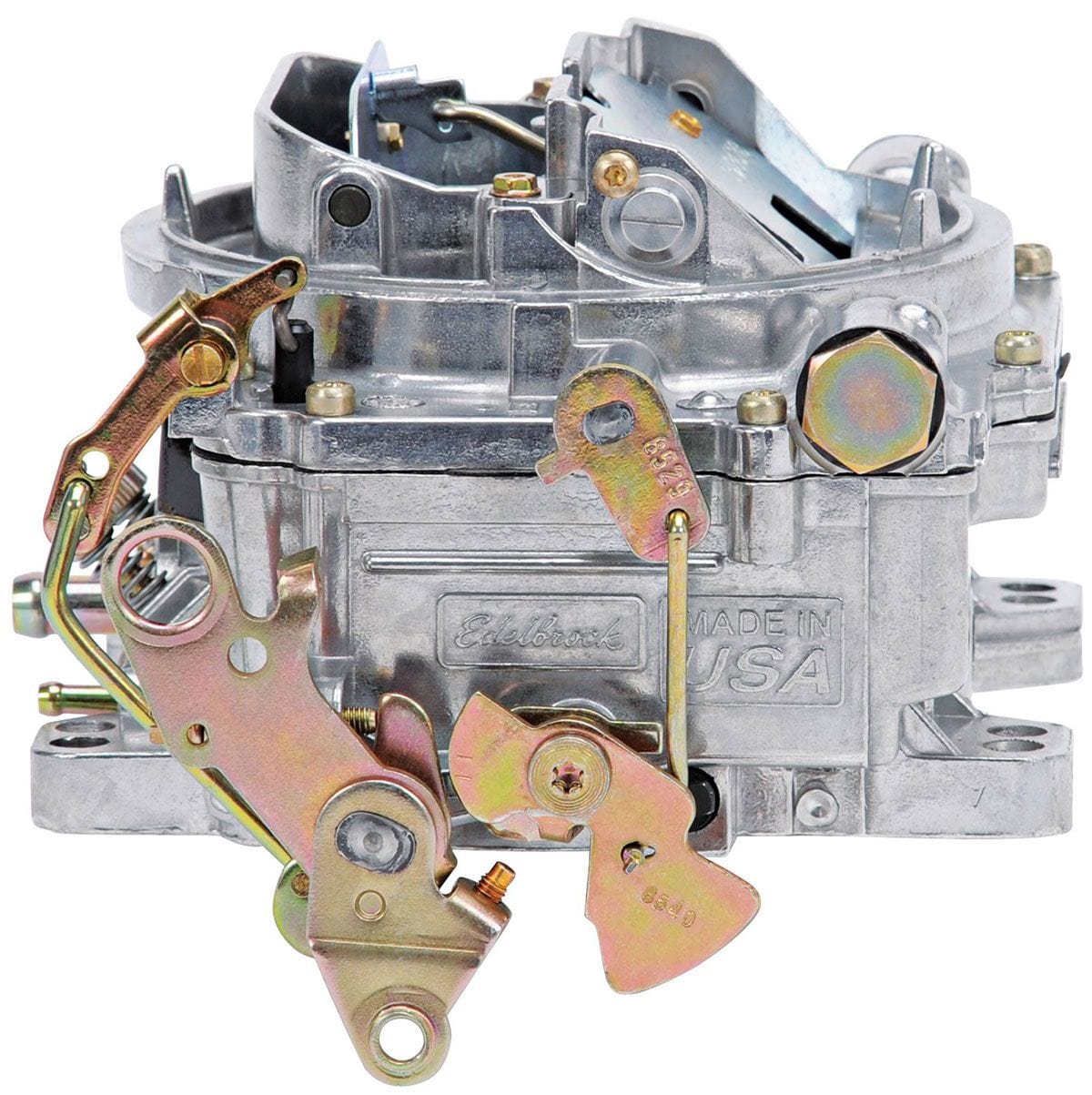EDELBROCK Manual choke, square flange, non-EGR Edelbrock 650 CFM AVS2 Series Carburettor ED1905 SR