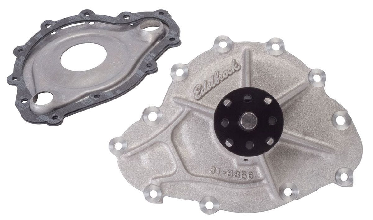 EDELBROCK Pontiac 389-455, 5/8" pilot shaft Edelbrock Victor Series Aluminium Water Pump ED8856 SR