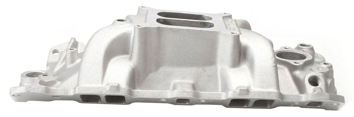 EDELBROCK Small Block Chevy, 1500-6500 rpm Edelbrock Performer RPM Intake Manifold ED7101 SR