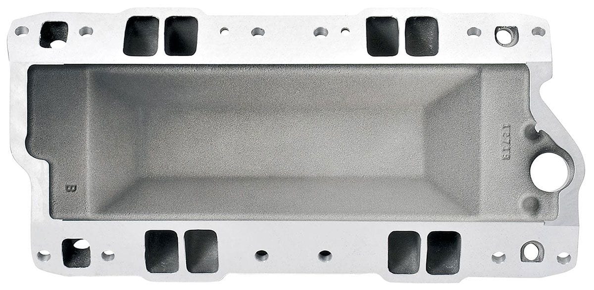 EDELBROCK Small Block Chevy, 1500-6500 rpm Edelbrock RPM Air-Gap Intake Manifold - NASCAR Edition ED75013 SR