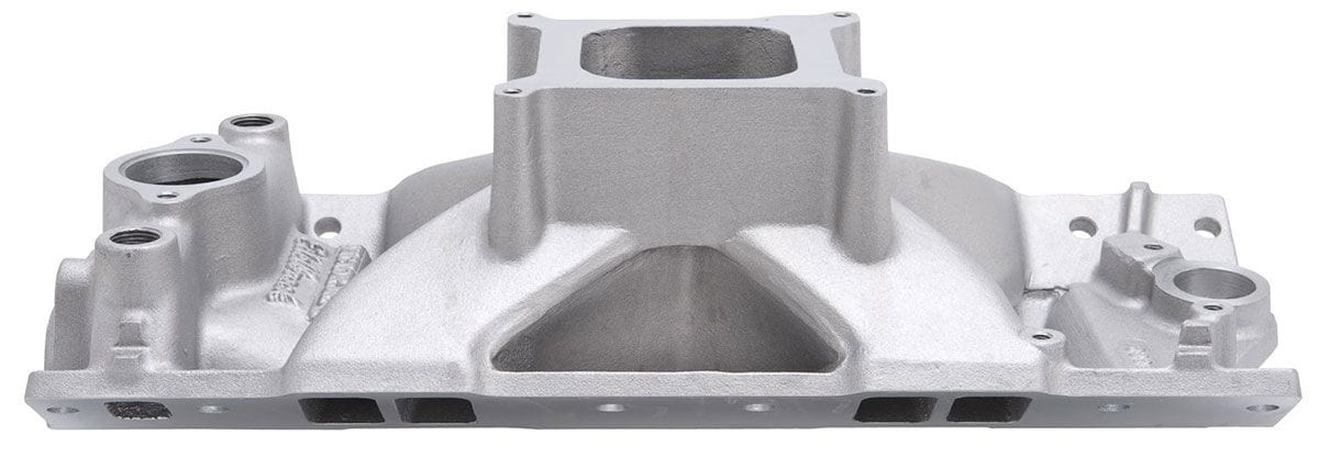 EDELBROCK Small Block Chevy, 3500-8000 rpm, Tall (1" taller) Edelbrock Victor Jr. Intake Manifold ED2999 SR