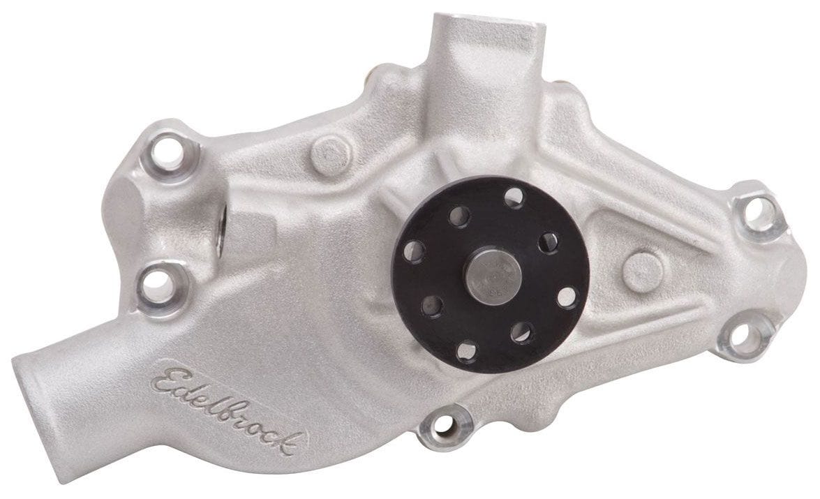 EDELBROCK Small Block Chevy, Short Style Pump for 1971-82 Corvettes 3/4" pilot Edelbrock Victor Series Aluminium Water Pump ED8812 SR