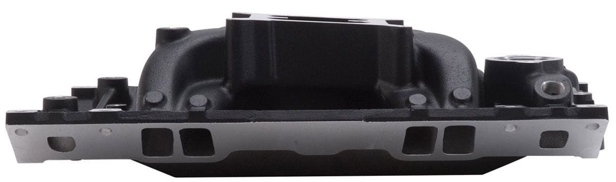 EDELBROCK Small Block Chevy Vortec, 1500-6500 rpm Edelbrock RPM Air-Gap Intake Manifold Black Finish ED75163 SR