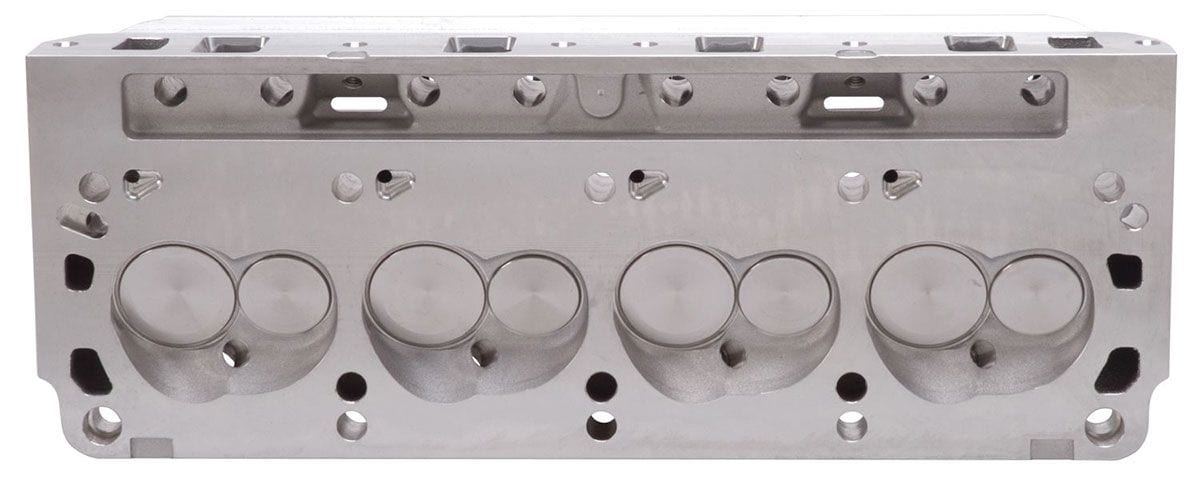 EDELBROCK Small Block Ford, 2.02" Intake valve, great torque and horsepower up Edelbrock Performer RPM Cylinder Heads - Single - Complete ED60259 SR