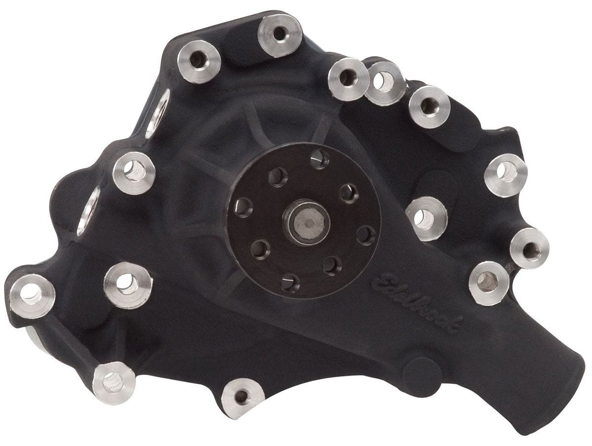 EDELBROCK Small Block Ford, 3/4" pilot shaft Edelbrock Victor Series Circle Track Water Pump ED8833 SR