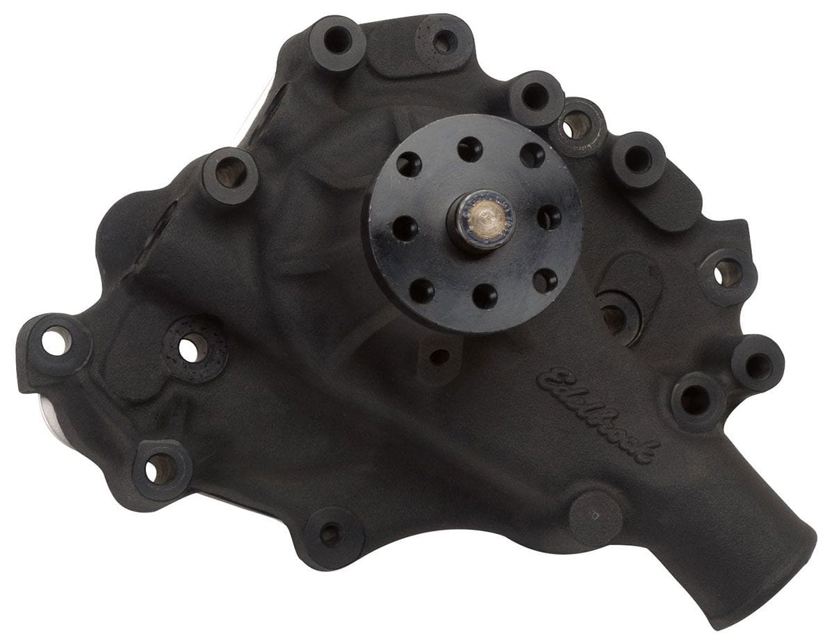 EDELBROCK Small Block Ford, 3/4" pilot shaft Edelbrock Victor Series Circle Track Water Pump ED8833 SR