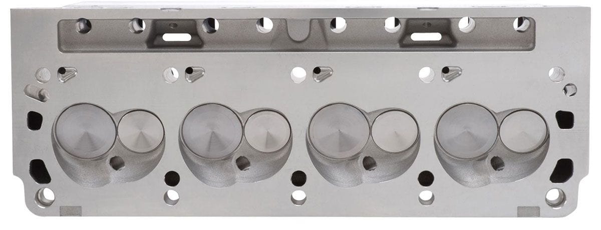 EDELBROCK Suit SB Ford With Flat Tappet & Hydraulic Roller Camshaft Edelbrock E-Street Cylinder Head ED5028 SR