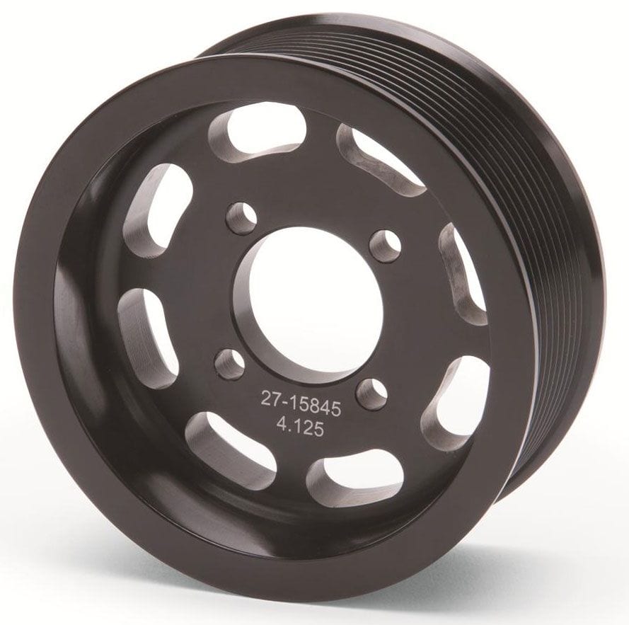 EDELBROCK Suits Edelbrock Enforcer Superchargers Edelbrock 10-Rib Supercharger Pulley 4.125" ED15842 SR