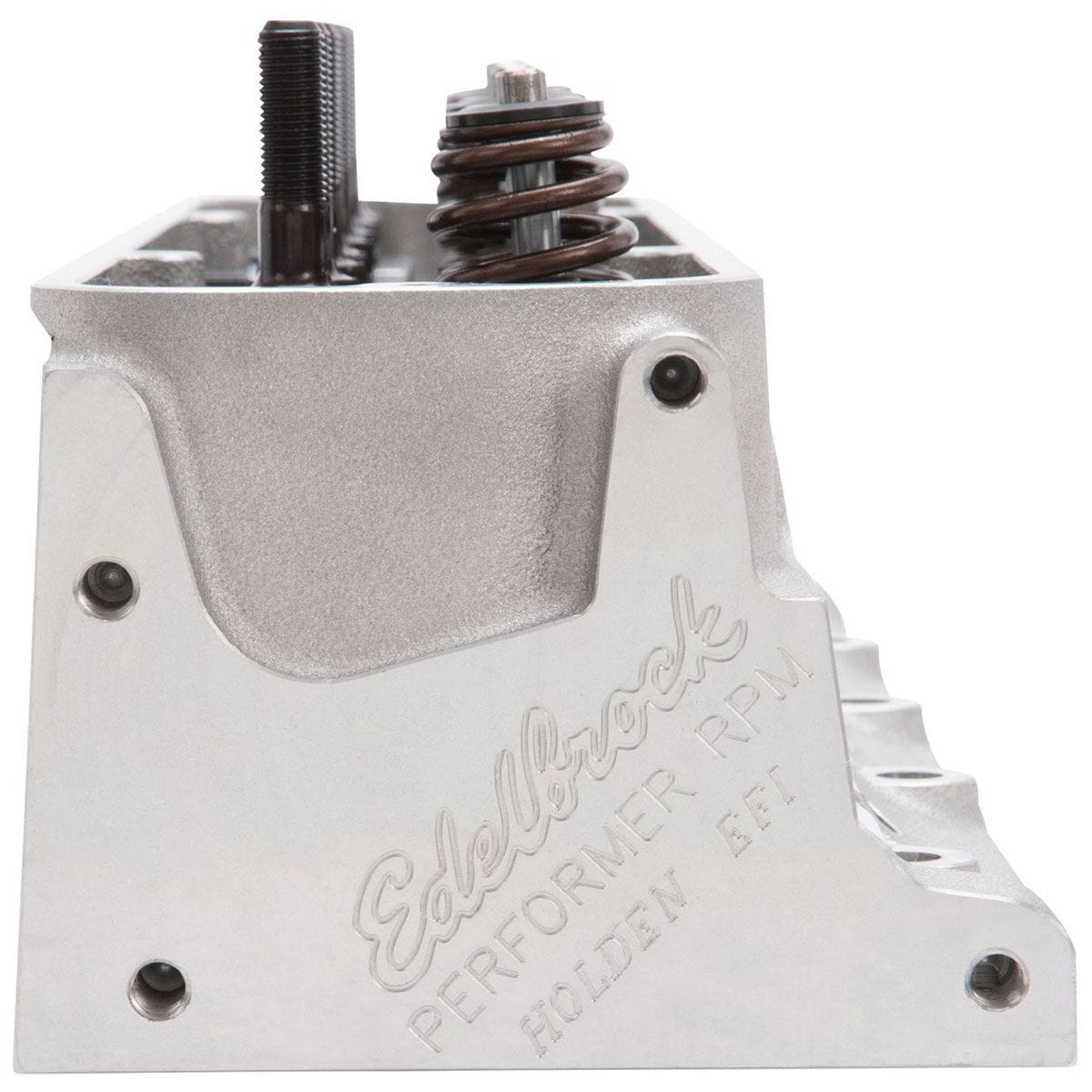 EDELBROCK VN EFI style with Injector notch, 195cc intake port, suit Hyd roller Edelbrock Performer RPM Aluminium Cylinder Head - Holden V8 ED61385 SR