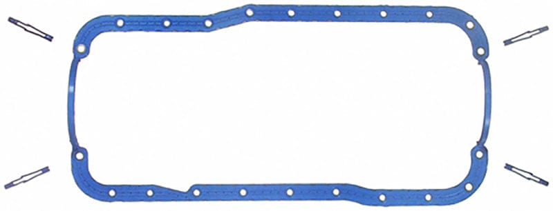FELPRO 1-Piece Rubber Suit SB Ford 302W 1986-95 Felpro PermaDry Oil Pan Gasket FEOS34508R SR
