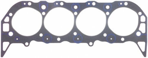 FELPRO Suit BB Chev Mark IV Block, For Aluminium Heads Only, 4.370" Bore, .0 Felpro Copper Pre-Flattened O-Ring Head Gasket FE1027 SR